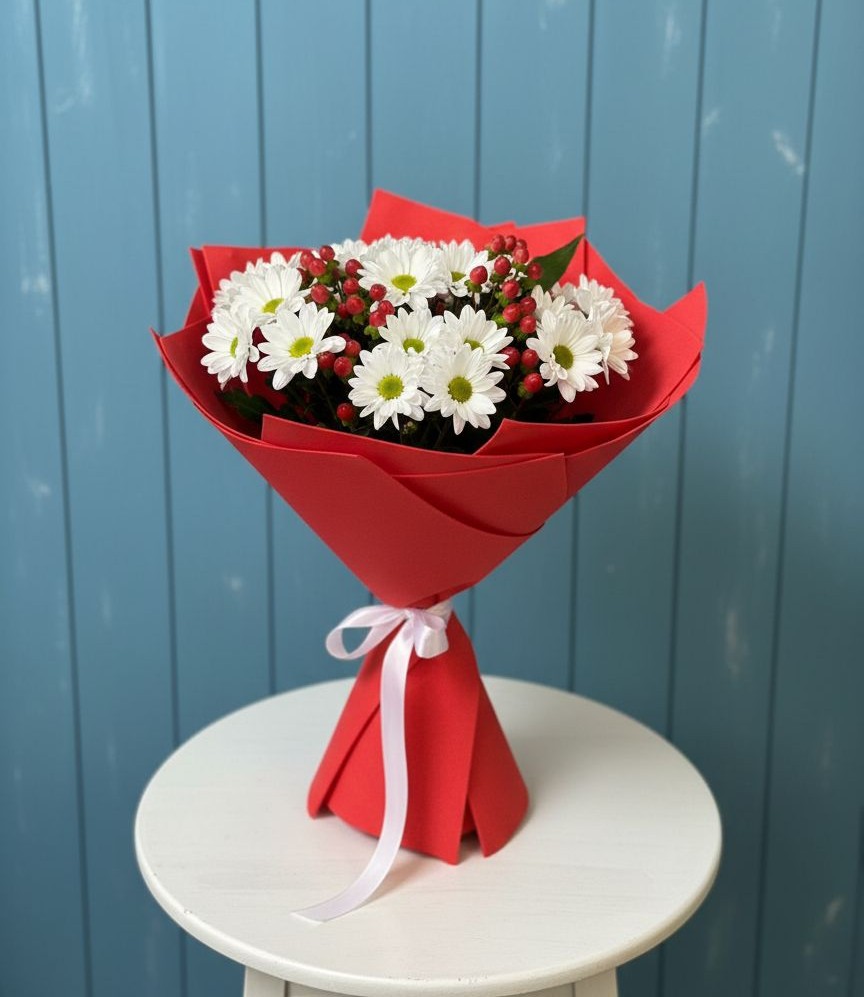 Букет цветов из: Хризантемы в Мухоршибири