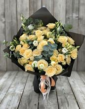 Букет цветов из:  Розы и Лизиантусы #REPLACE_PRED# Мухоршибири