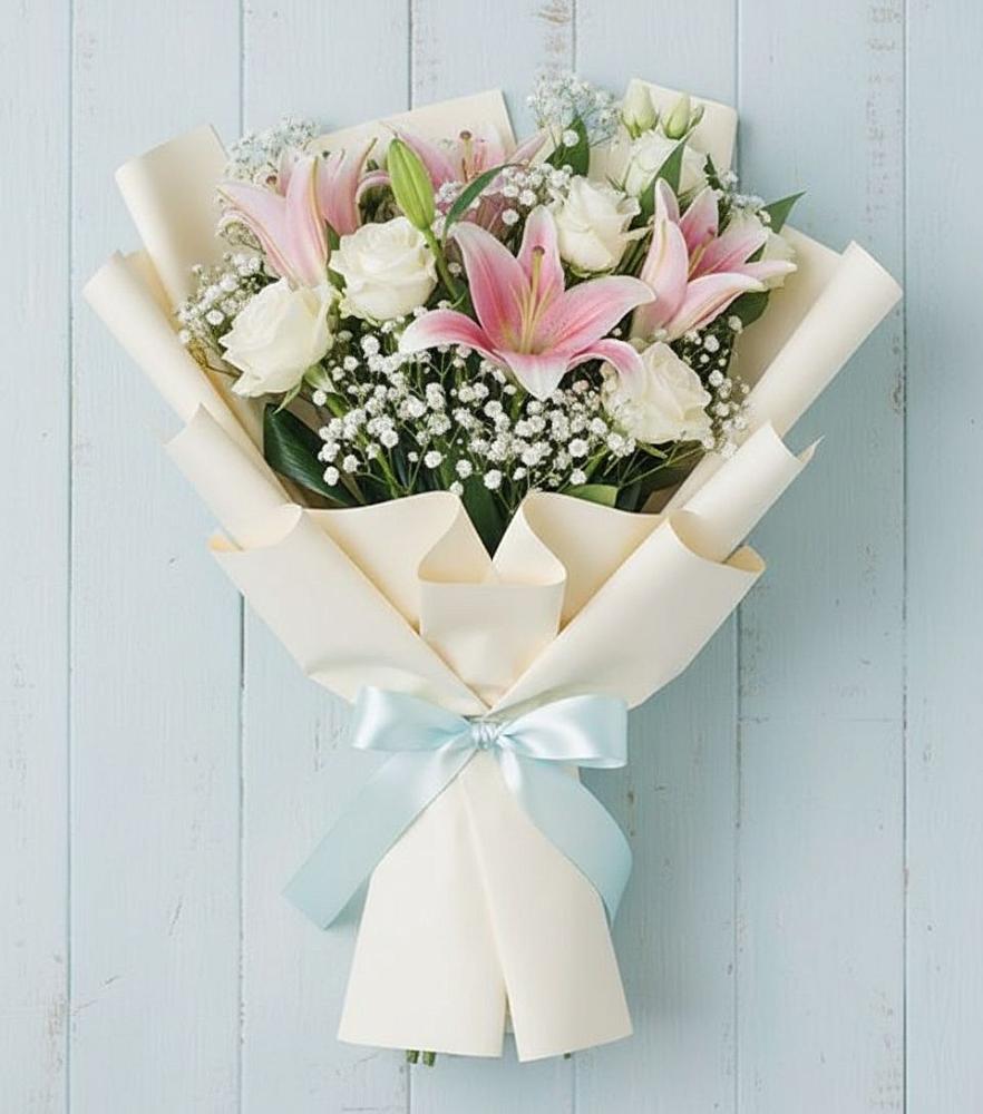 Букет цветов из: Лилии в Мухоршибири