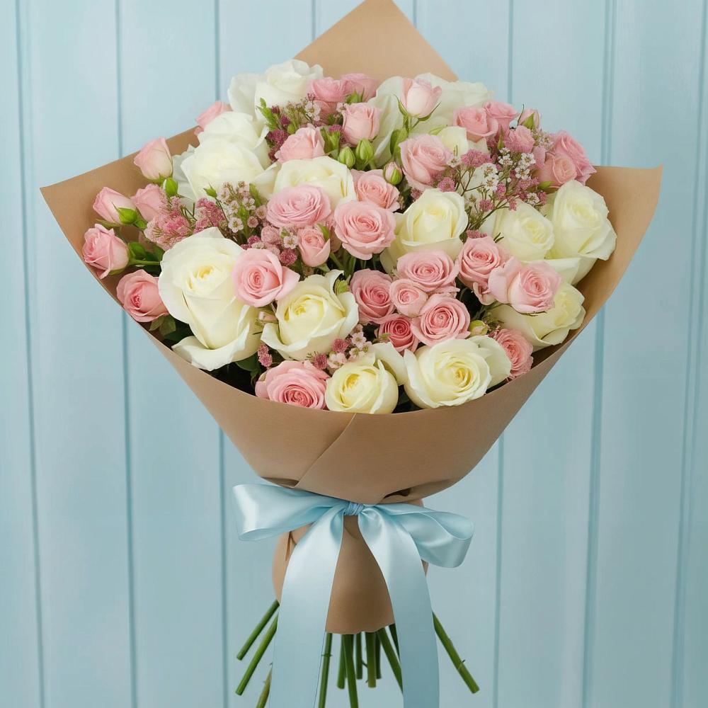 Букет цветов из: Розы в Мухоршибири