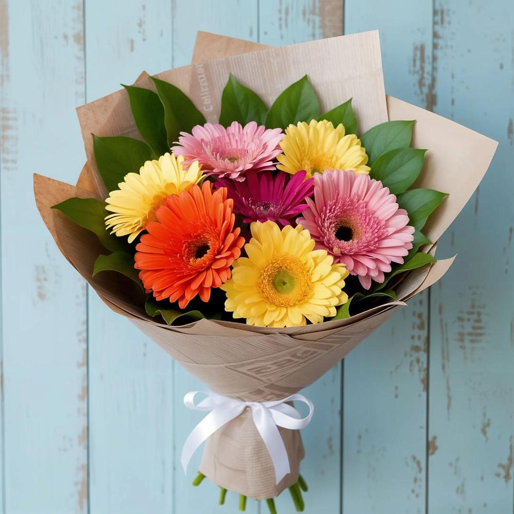 Букет цветов из: Герберы в Мухоршибири