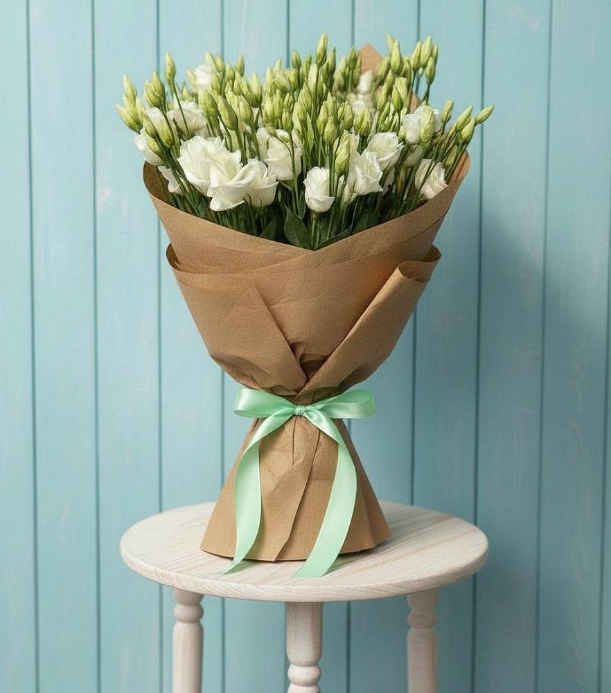 Букет цветов из: Лизиантусы в Мухоршибири