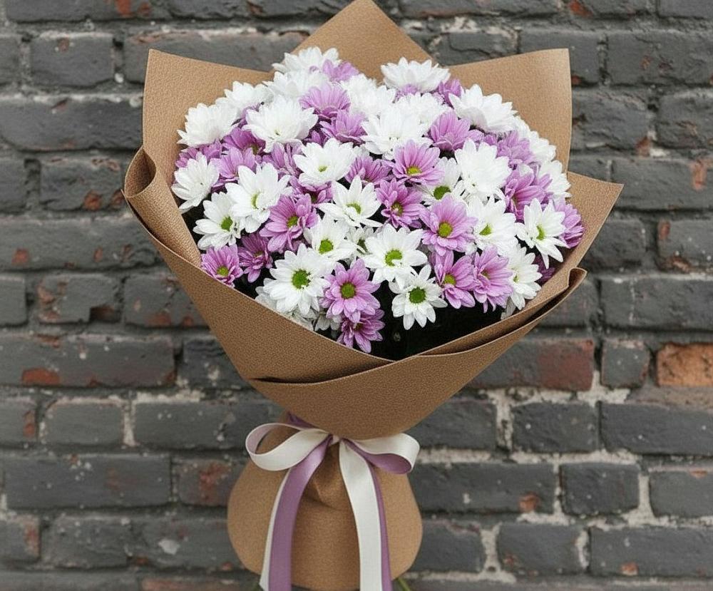 Букет цветов из: Хризантемы в Мухоршибири