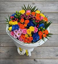 Букет цветов из:  Розы и Хризантемы в Мухоршибири