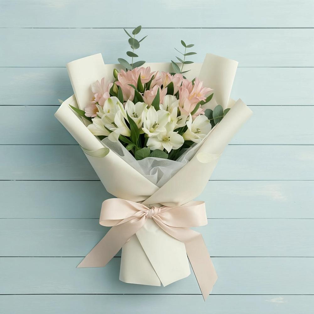 Букет цветов из: Альстромерии в Мухоршибири