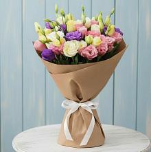 Букет цветов из:  Лизиантусы в Мухоршибири