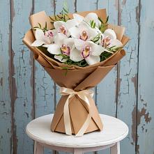 Букет цветов из:  Орхидеи и Розы #REPLACE_PRED# Мухоршибири